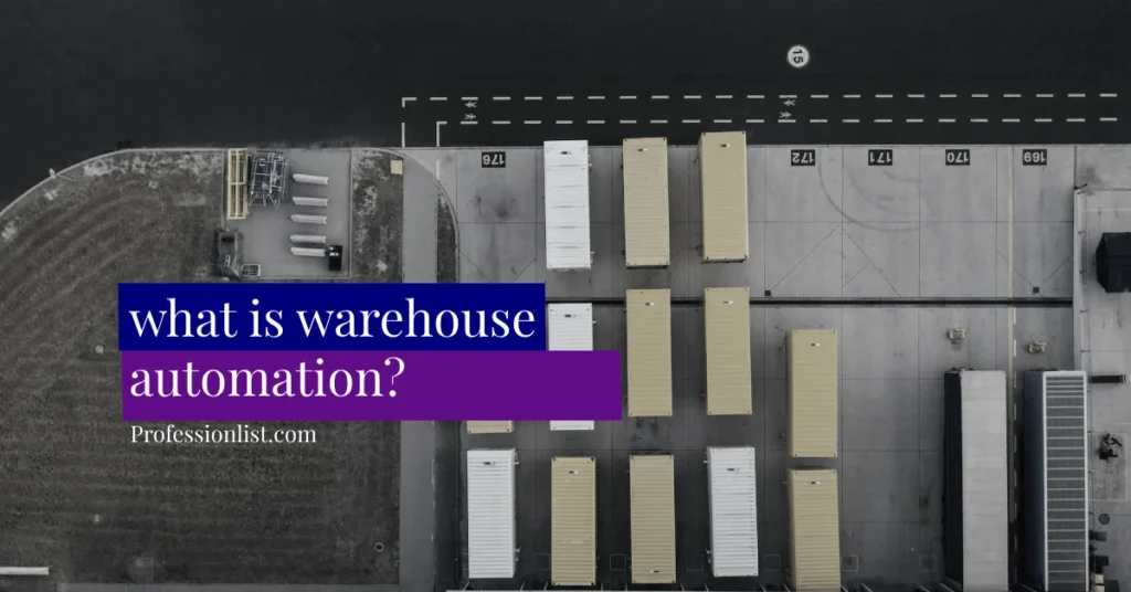 what is warehouse automation professionlist
